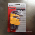 Star head short Hex Key 9PCS